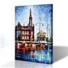 Sokak Manzarası - Leonid Afremov Kanvas Tablo
