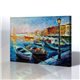 Sokak Manzarası - Leonid Afremov Kanvas Tablo