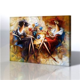 Dekoratif - Nathan Brutsky Kanvas Tablo