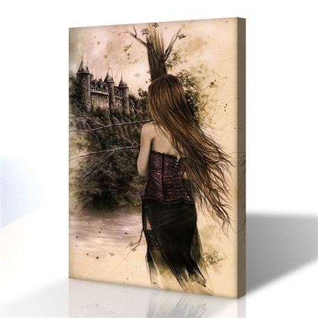Dekoratif - Victoria Frances Kanvas Tablo