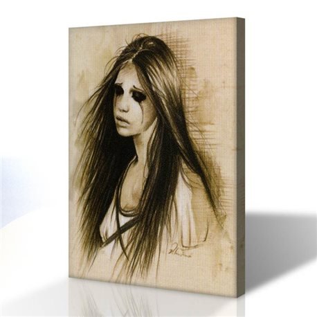 Dekoratif - Victoria Frances Kanvas Tablo