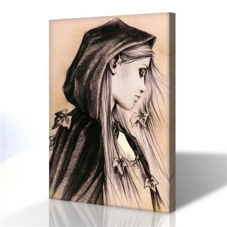 Dekoratif - Victoria Frances Kanvas Tablo