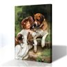 Köpek Kanvas Tablo