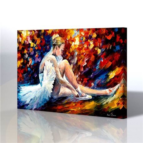 Balerin - Leonid Afremov Kanvas Tablo