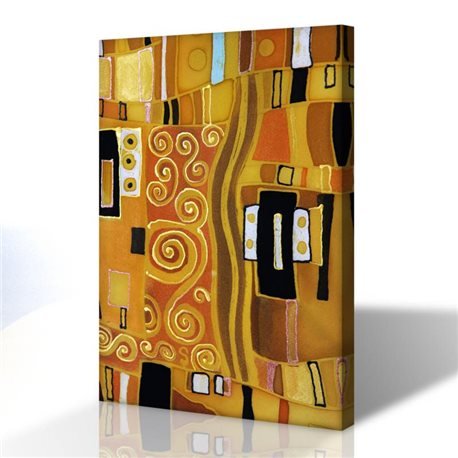 Klimt Sitili Kanvas Tablo