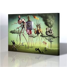 Sürreal - Salvador Dali Kanvas Tablo