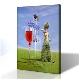 Sürreal Kanvas Tablo