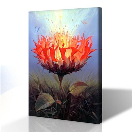 Sürreal - Vladimir Kush Kanvas Tablo