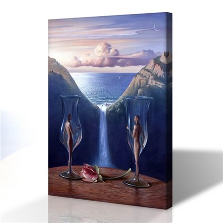 Sürreal - Vladimir Kush Kanvas Tablo