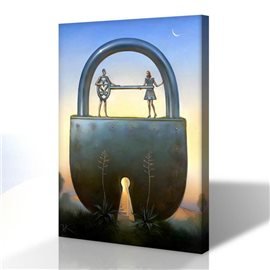 Sürreal - Vladimir Kush Kanvas Tablo