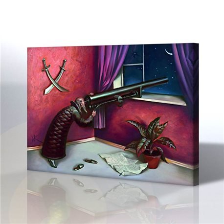 Sürreal - Vladimir Kush Kanvas Tablo