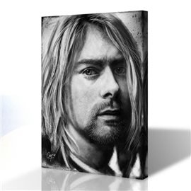 Kurt Cobain Kanvas Tablo