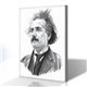 Einstein Kanvas Tablo