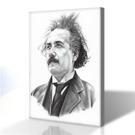 Einstein Kanvas Tablo