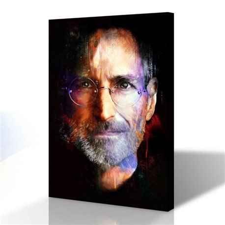 Steve Jobs Kanvas Tablo