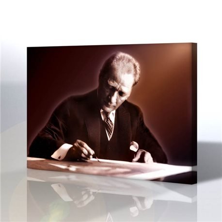 Atatürk Kanvas Tablo