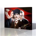 Atatürk Kanvas Tablo