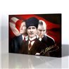 Atatürk Kanvas Tablo