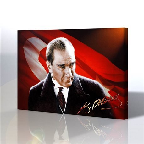 Atatürk Kanvas Tablo