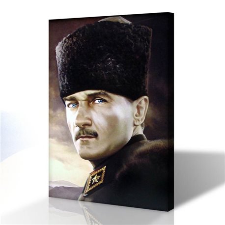 Atatürk Kanvas Tablo