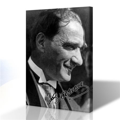 Atatürk Kanvas Tablo