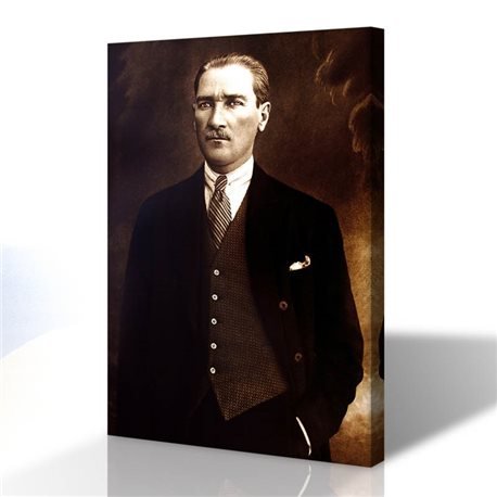 Atatürk Kanvas Tablo