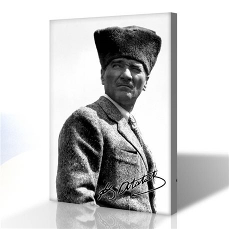 Atatürk Kanvas Tablo