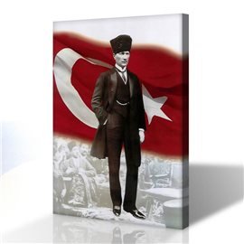 Atatürk Kanvas Tablo