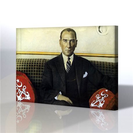 Atatürk Kanvas Tablo