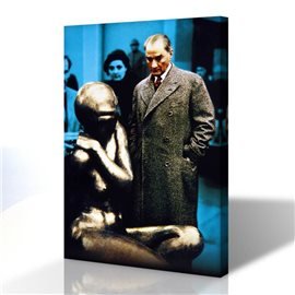 Atatürk Kanvas Tablo