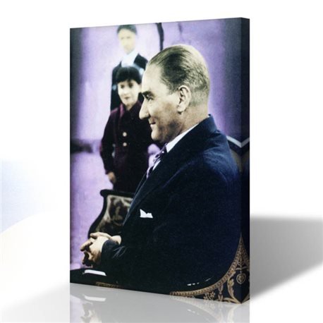Atatürk Kanvas Tablo