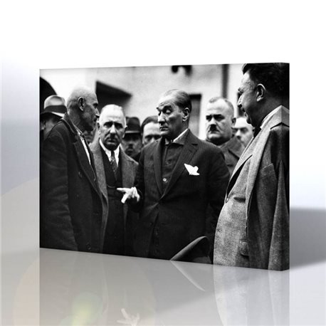 Atatürk Kanvas Tablo