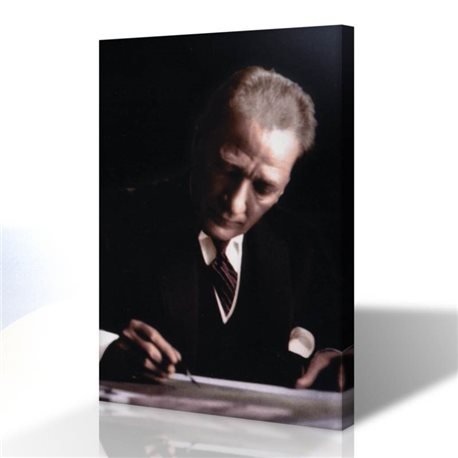 Atatürk Kanvas Tablo