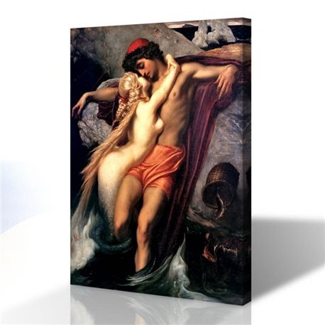 Nü Klasikler - Lord Frederic Leighton Kanvas Tablo