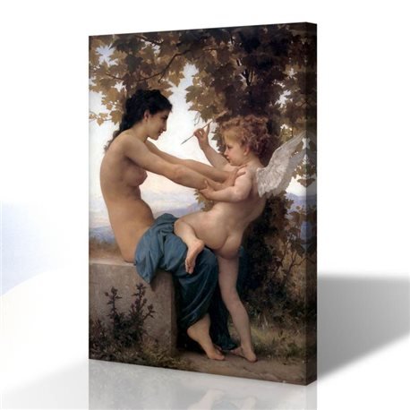 Nü Klasikler - William-Adolphe Bouguereau Kanvas Tablo