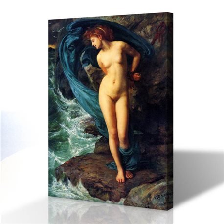 Nü Klasikler - Edward Poynter Kanvas Tablo