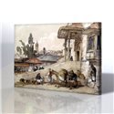 Gravür Kanvas Tablo