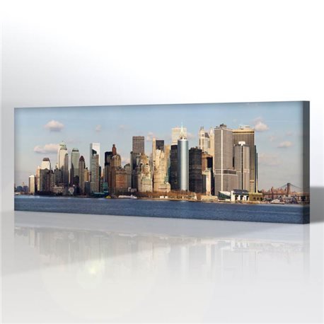 New York Gökdelenler Kanvas Tablo