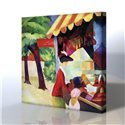 Modes - August Macke Kanvas Tablo