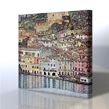 Manzara - Gustav Klimt Kanvas Tablo