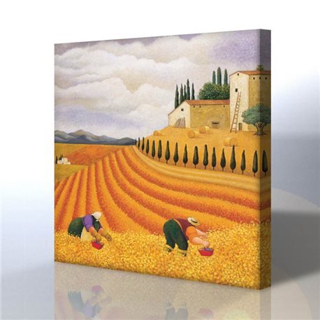 Çiftlikte - Lowell Herrero Kanvas Tablo