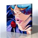 Pop Art Ve Illüstrasyon Kanvas Tablo