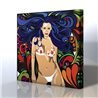 Pop Art Ve Illüstrasyon Kanvas Tablo