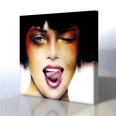 Pop Art Ve Illüstrasyon Kanvas Tablo