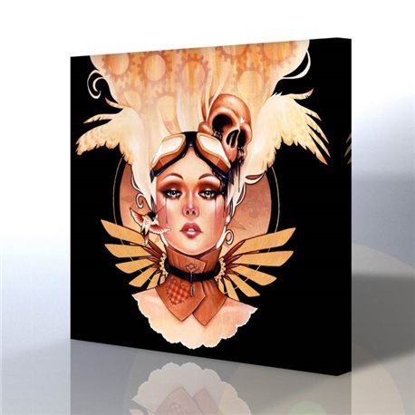 Pop Art Ve Illüstrasyon Kanvas Tablo