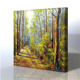Dışarısı Güzel Kanvas Tablo