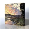 Manzara - Claude Monet Kanvas Tablo