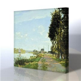 Manzara - Claude Monet Kanvas Tablo