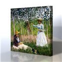 Manzara - Claude Monet Kanvas Tablo