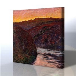 Manzara - Claude Monet Kanvas Tablo